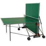 Garlando Progress Indoor Foldable TT Table with Wheels - Green Top - view 2