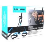 LivePro Cross Suspension Trainer LP8162 | Black/Blue