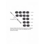 TA Sport 140KG Rubber Olympic Barbell Set