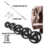 Kaesun Fitness Korea-Olympic Weight Set -80Kgs+Olympic Bar