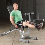 Body Solid Commercial Flat/Inc/Dec Bench, 2 Feet x 3 Inch GFID71