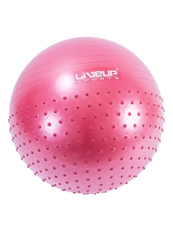 LivePro Half Massage Ball with Handpump LS3569 | 65 cm