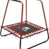 TA Sport 95CM Square Trampoline JKL-95IN S - Black/Red | 13120048-101