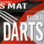 Harrows Darts Dart Nylon Fiber Mat Module 365 CM JE06 - Black | 12010033-101