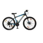 TI Cycles Roadeo Warcry 7 x 3 Disc Bike Black with Neon Blue