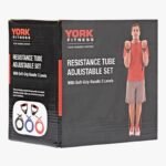York Resistance Tube Adjust Set Soft Grip Handle