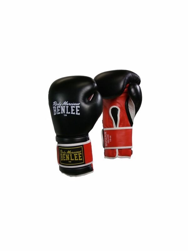 Benlee Sugar Leather Boxing Gloves 14Oz Black/Red