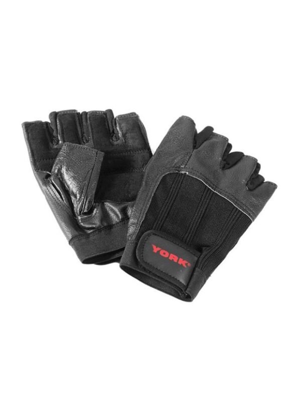 York Fitness Leather Gloves 60045-M