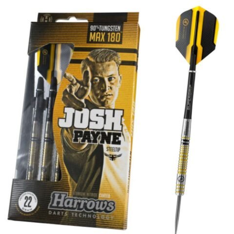 Harrows Darts Josh Payne Max 180 90% Tungsten, 26 Grms - Yellow