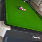 Ferro 8 Feet Wooden Billiard Table - Green PT-2W-8FT