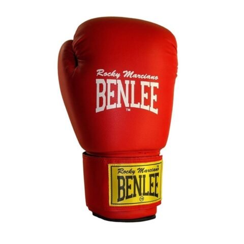 Benlee Lea. Boxing Gloves 16 OZ Fighter Black/Red