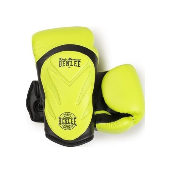 Benlee Artifical Leather Boxing Gloves, 199312/4080 - 12 Oz - Neon Yellow