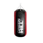 Green PBLG-5071F Hill Boxing Leather Punch Bag Giant filled