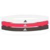 Adidas ADAC-16200 Sports Hair Bands, 3 Pack