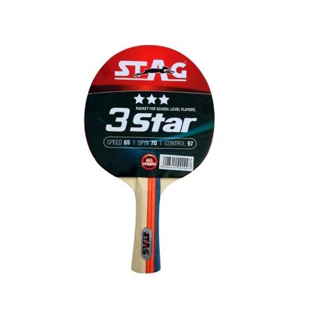 Stag 3 Star Table Tennis Racket TTRA-490