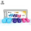 H Pro Vinyl Dumbbell Set With Case – 6kg