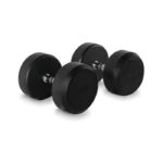 Gainmotion Fixed Rubber Dumbbell Set (Black) GMFRDS-01
