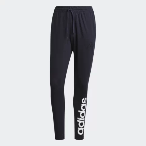 Adidas Essentials Single Jersey Tapered Elastic Cuff Logo Pants GK8828