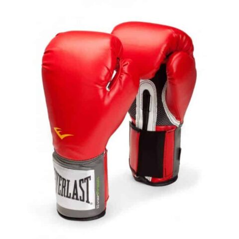 Everlast Pro Style Training Gloves Red Color 16 OZ EV-1200009