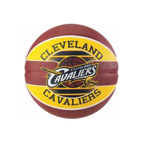 Spalding NBA Team Cleveland Cavaliers Rubber Basketball Size 7 SN83504Z