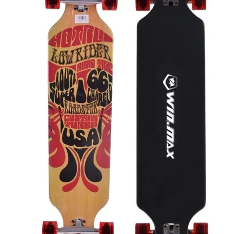 Winmax Route-E Long Skateboard, 9 Ply Chinese Maple 41'' x 9.5'' WME71577Z3