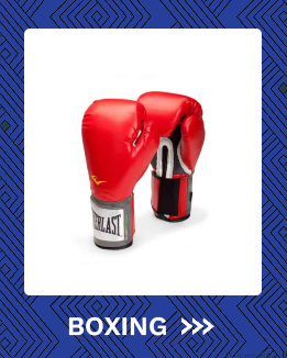 red colour boxing gloves