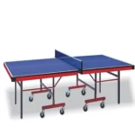 Marshal Fitness Foldable-Indoor Ping Pong Table Tennis With Post And Net MF-4010