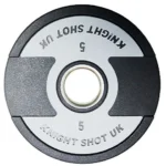 KnightShot CPU Weight Plate Grey-Black | Pair-5 Kg-Grey/Black