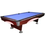 KnightShot Spyder Commercial Pool Table| Brown Finish|8 FT