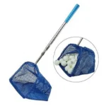 KnightShot Table Tennis Ball Collector Blue Net Nylon, Aluminum Alloy