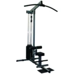 Body Solid GLM84 Lat Pulldown and Low Row with Weight Stack