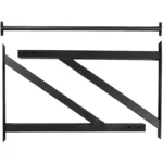 Axox Heavy Duty Wall Mounted Pull Up Bar - view 2