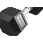 Axox Hex Rubber Coated Dumbbell Set 1 - 10 KG - view 5