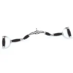 Axox Revolving Solid Super Lat Bar with Grips | 36 Inch