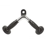 Axox Solid Tricep Press Down Bar with TPR Grips