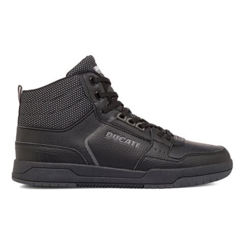 DUCATI TRACK HIGH TOTAL BLACK FOOTWEAR; DU42M202-BB00