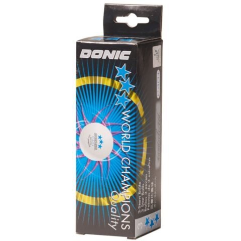 DONIC Table Tennis Balls 3 Balls Pack