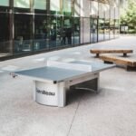 Cornilleau CAMPUS 510 Outdoor Table Tennis Table - Blue - view 3