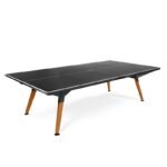 Cornilleau Origin Outdoor Convertible Ping Pong Table - Black Panel with White Lines - view 2