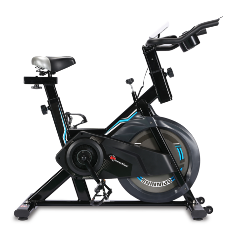 PowerMax BS-150 Home Use Group Spin Bike with iPad & Bottle Holder