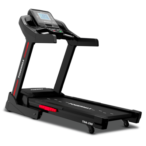 PowerMax MaxTrek TDA-330 Motorized Treadmill with Cooling Fan