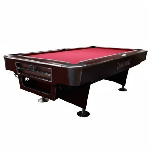 TableTurf Pinnacle Premium Slate Solid Wood Billiard Table - Brown, 9 Feet