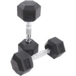 Axox Fitness Hex Rubber Coated Dumbbell Set 27.5-50 Kg - view 3
