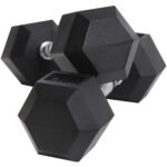 Axox Fitness Hex Rubber Coated Dumbbell Set 27.5-50 Kg - view 4