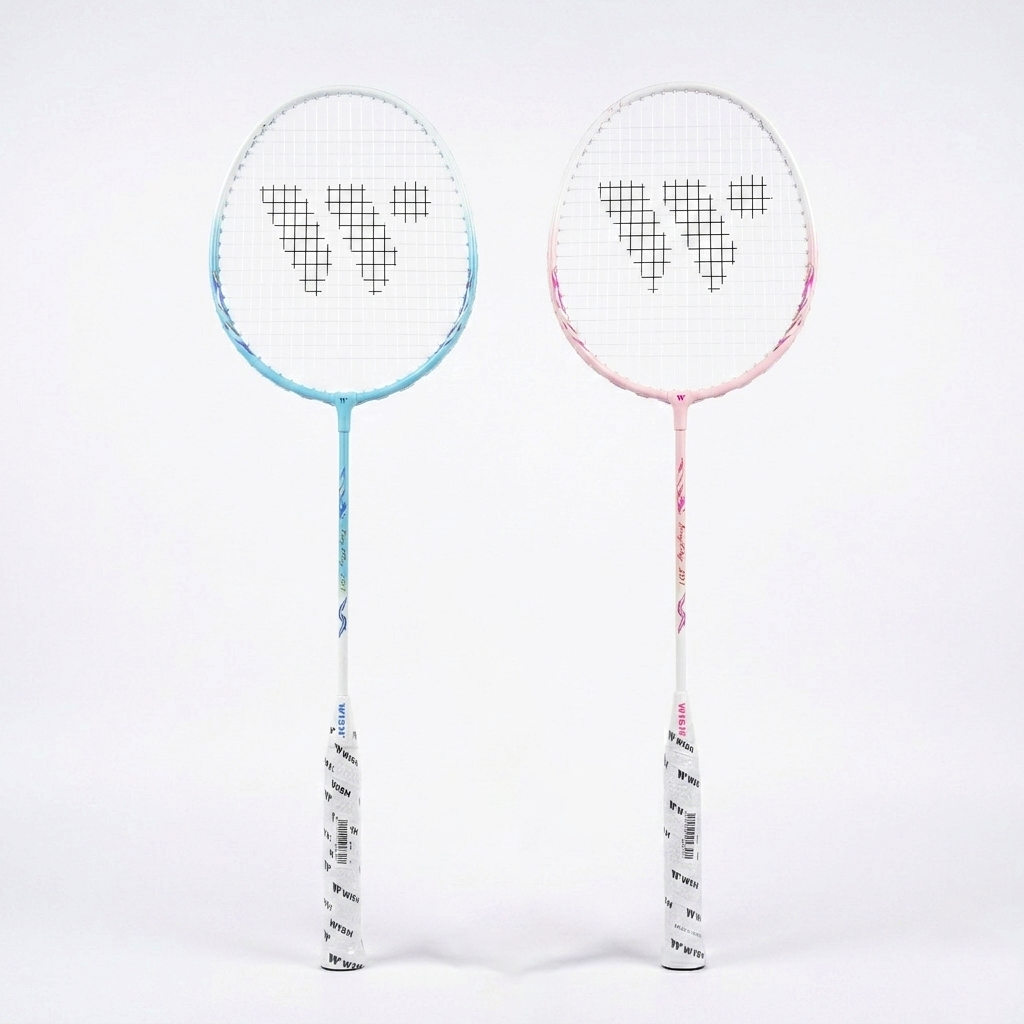 WISH Joyfly 201 Badminton Racket Set Blue/Pink