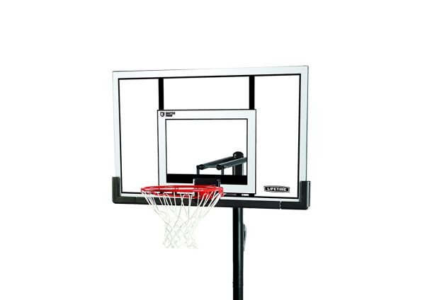 LIFETIME USA Basketball Portable Goal 90176 XL 52×33 3PC Action Grip - image 5