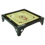 TA SPORT Carrom Board with Wooden Stand 36X36