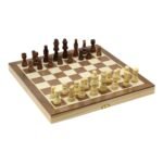 Wooden Chess Set Size 29x14.5x5CM Pinewood + MDF 8116