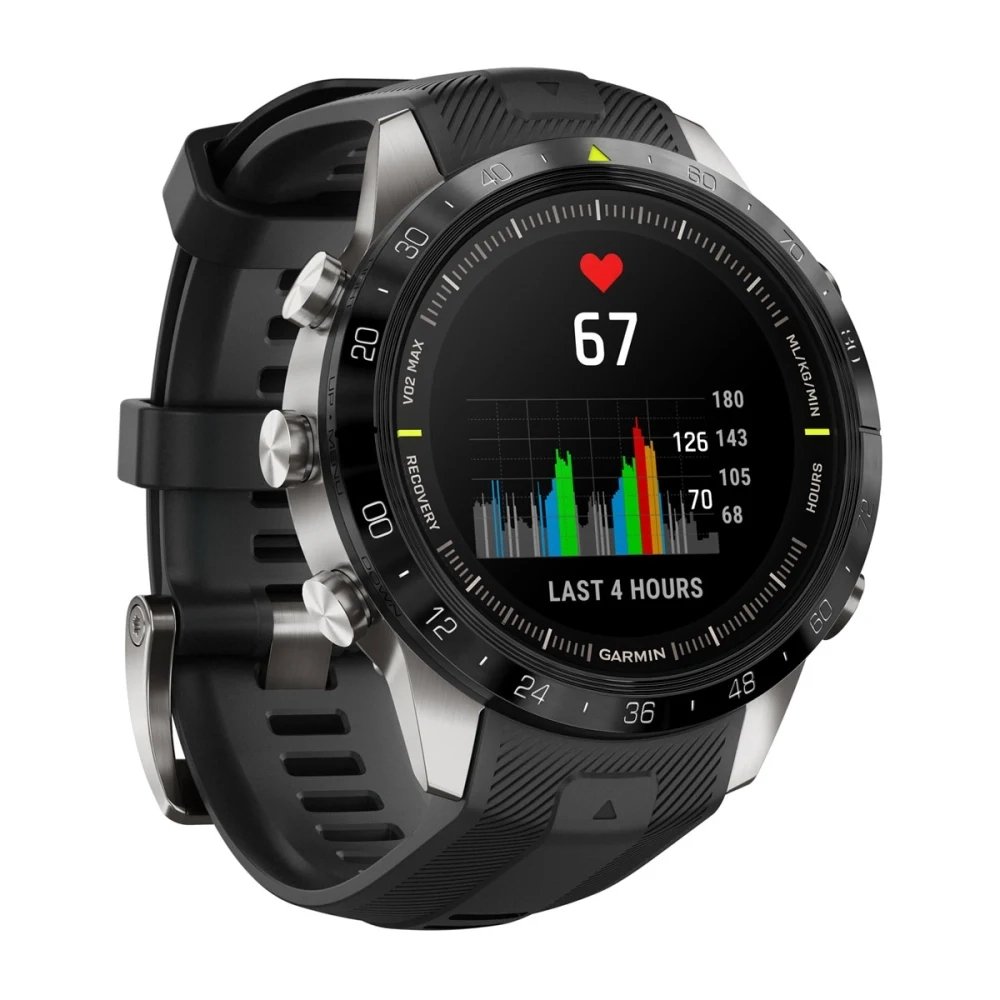 GARMIN MARQ Athlete Gen 2 Modern Tool Watch Black 10-02648-41 view 2