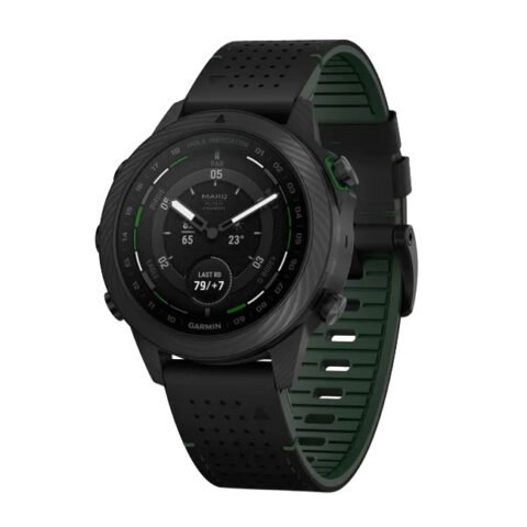 GARMIN MARQ Golfer Gen 2 Carbon Edition Modern Tool Watch Black/Matte Green 10-02722-21